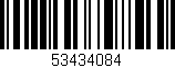 Código de barras (EAN, GTIN, SKU, ISBN): '53434084'