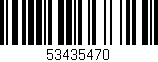 Código de barras (EAN, GTIN, SKU, ISBN): '53435470'