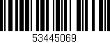 Código de barras (EAN, GTIN, SKU, ISBN): '53445069'