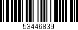 Código de barras (EAN, GTIN, SKU, ISBN): '53446839'
