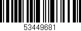 Código de barras (EAN, GTIN, SKU, ISBN): '53449681'