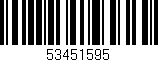 Código de barras (EAN, GTIN, SKU, ISBN): '53451595'