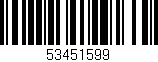 Código de barras (EAN, GTIN, SKU, ISBN): '53451599'