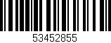 Código de barras (EAN, GTIN, SKU, ISBN): '53452855'