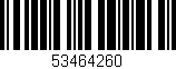 Código de barras (EAN, GTIN, SKU, ISBN): '53464260'