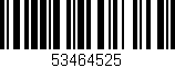 Código de barras (EAN, GTIN, SKU, ISBN): '53464525'
