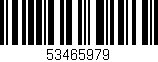 Código de barras (EAN, GTIN, SKU, ISBN): '53465979'
