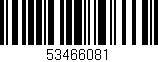 Código de barras (EAN, GTIN, SKU, ISBN): '53466081'