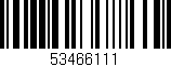 Código de barras (EAN, GTIN, SKU, ISBN): '53466111'