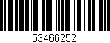 Código de barras (EAN, GTIN, SKU, ISBN): '53466252'