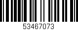 Código de barras (EAN, GTIN, SKU, ISBN): '53467073'