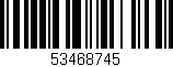 Código de barras (EAN, GTIN, SKU, ISBN): '53468745'