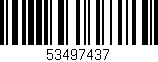 Código de barras (EAN, GTIN, SKU, ISBN): '53497437'