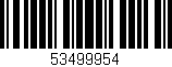 Código de barras (EAN, GTIN, SKU, ISBN): '53499954'