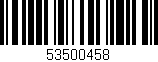 Código de barras (EAN, GTIN, SKU, ISBN): '53500458'
