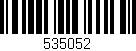 Código de barras (EAN, GTIN, SKU, ISBN): '535052'