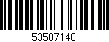 Código de barras (EAN, GTIN, SKU, ISBN): '53507140'