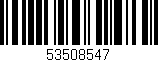Código de barras (EAN, GTIN, SKU, ISBN): '53508547'