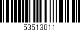Código de barras (EAN, GTIN, SKU, ISBN): '53513011'