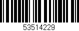 Código de barras (EAN, GTIN, SKU, ISBN): '53514229'