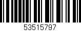 Código de barras (EAN, GTIN, SKU, ISBN): '53515797'