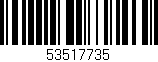 Código de barras (EAN, GTIN, SKU, ISBN): '53517735'