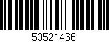Código de barras (EAN, GTIN, SKU, ISBN): '53521466'