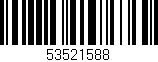 Código de barras (EAN, GTIN, SKU, ISBN): '53521588'