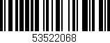 Código de barras (EAN, GTIN, SKU, ISBN): '53522068'