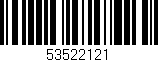 Código de barras (EAN, GTIN, SKU, ISBN): '53522121'