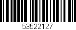 Código de barras (EAN, GTIN, SKU, ISBN): '53522127'