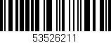 Código de barras (EAN, GTIN, SKU, ISBN): '53526211'