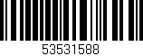 Código de barras (EAN, GTIN, SKU, ISBN): '53531588'