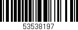 Código de barras (EAN, GTIN, SKU, ISBN): '53538197'