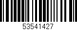 Código de barras (EAN, GTIN, SKU, ISBN): '53541427'
