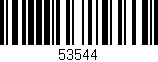 Código de barras (EAN, GTIN, SKU, ISBN): '53544'