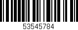 Código de barras (EAN, GTIN, SKU, ISBN): '53545784'