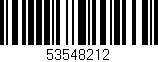 Código de barras (EAN, GTIN, SKU, ISBN): '53548212'