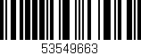 Código de barras (EAN, GTIN, SKU, ISBN): '53549663'