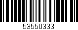 Código de barras (EAN, GTIN, SKU, ISBN): '53550333'