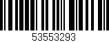 Código de barras (EAN, GTIN, SKU, ISBN): '53553293'