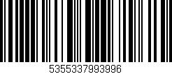Código de barras (EAN, GTIN, SKU, ISBN): '5355337993996'
