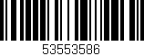 Código de barras (EAN, GTIN, SKU, ISBN): '53553586'