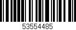Código de barras (EAN, GTIN, SKU, ISBN): '53554485'