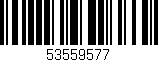 Código de barras (EAN, GTIN, SKU, ISBN): '53559577'