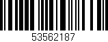 Código de barras (EAN, GTIN, SKU, ISBN): '53562187'