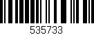 Código de barras (EAN, GTIN, SKU, ISBN): '535733'