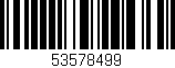 Código de barras (EAN, GTIN, SKU, ISBN): '53578499'
