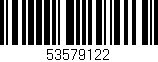 Código de barras (EAN, GTIN, SKU, ISBN): '53579122'