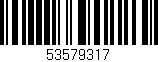 Código de barras (EAN, GTIN, SKU, ISBN): '53579317'